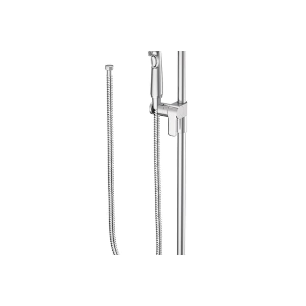 Five-Function, Handheld Shower, Chrome Plated